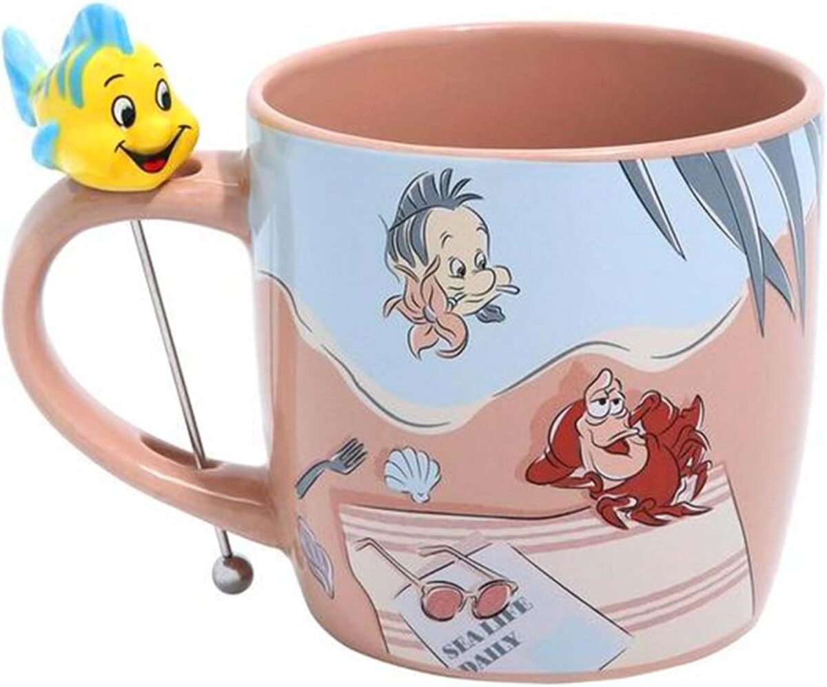 Ariel y Flounder Clásica - Taza agitadora - Image 2