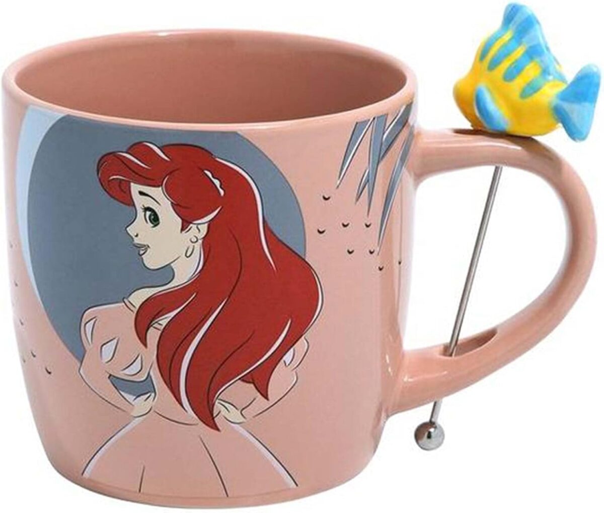 Ariel y Flounder Clásica - Taza agitadora