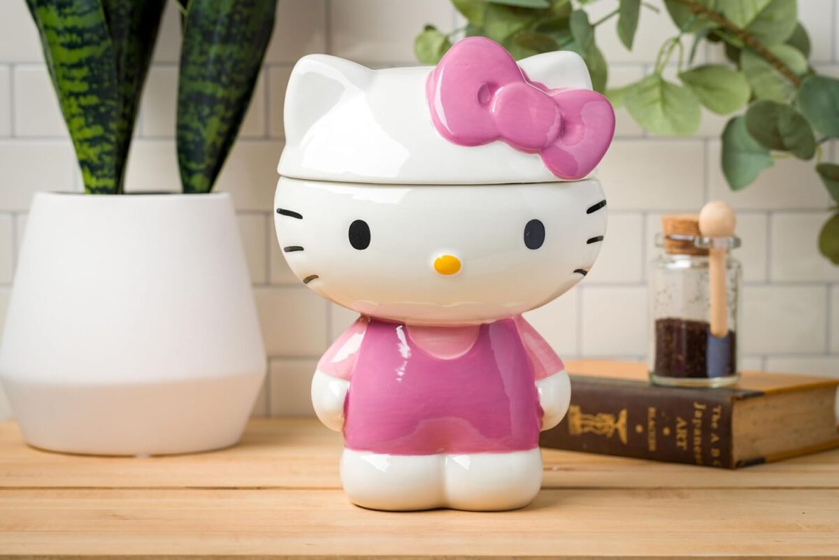 Tarro de cerámica para aperitivos o galletas de Hello Kitty de Sanrio - Image 6