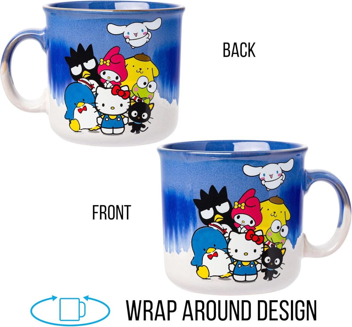 Taza de cerámica: Sanrio Hello Kitty and Friends - Image 2