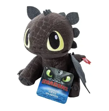 Peluche de Chimuelo de como entrenar a tu dragón