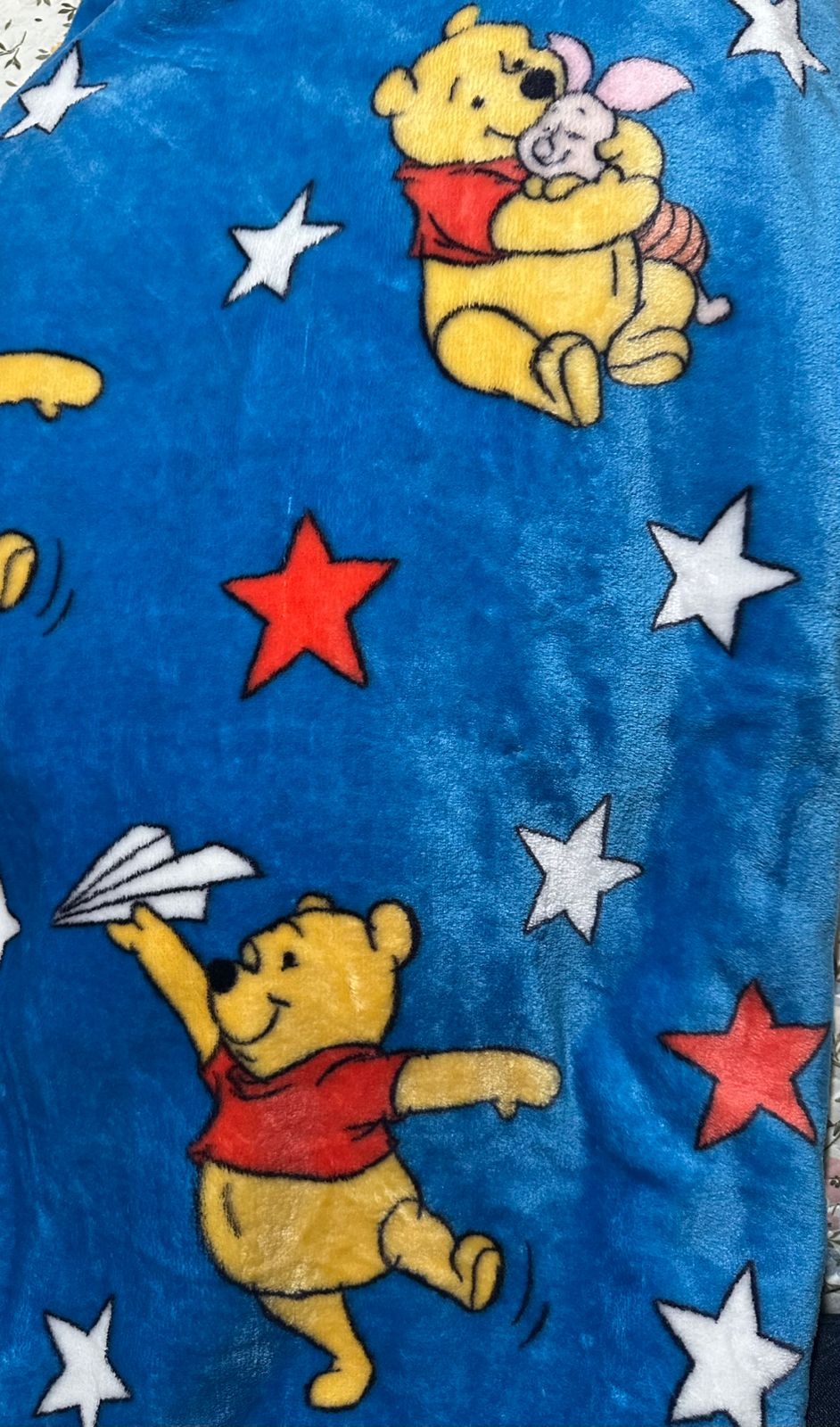 Cobija de Winnie the Pooh (1,52 m x 1,78 m )